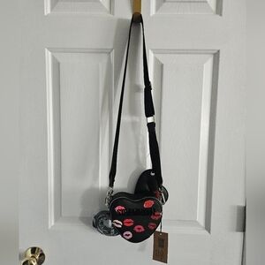 NWT Steve Madden Rosi Heart Crossbody Bag/Purse- Valentines Kisses